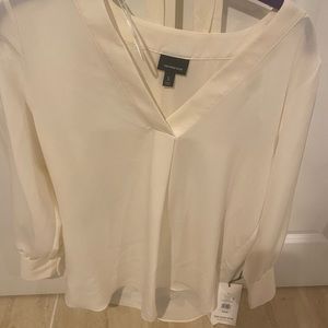 WhoWhatWear Ivory Blouse